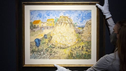 Werk Van Gogh geveild voor recordbedrag van 31 miljoen euro
