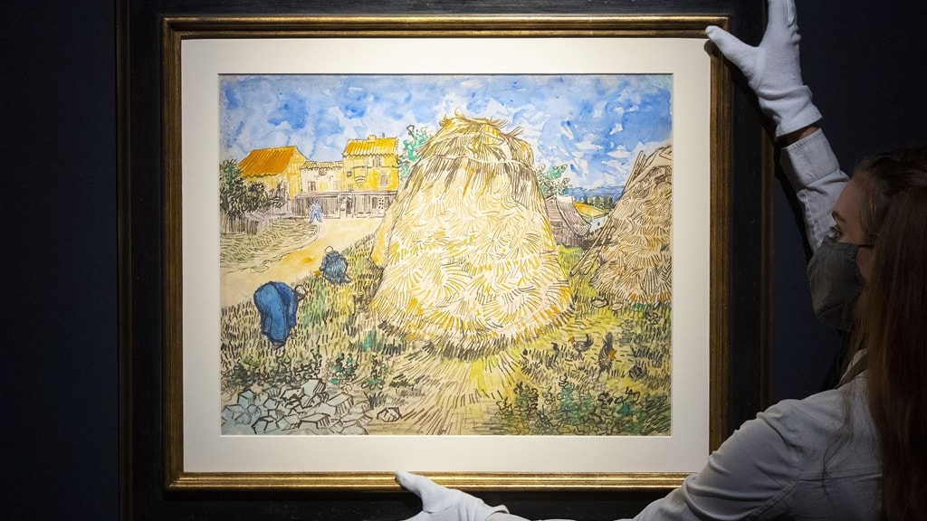 Werk Van Gogh geveild voor recordbedrag van 31 miljoen euro