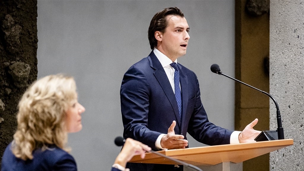 Bergkamp en Baudet in de Tweede Kamer.