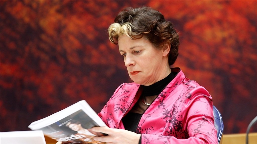 Gerda Verburg kwam met een eigen glossy.