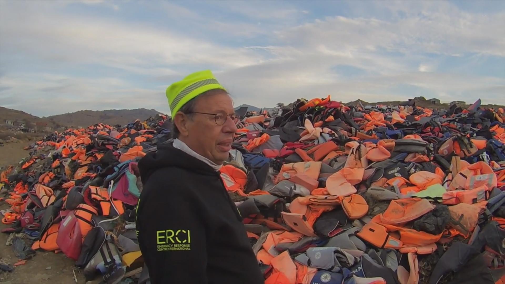 Griekse overheid wil afrekenen met Pieter en andere hulpverleners op Lesbos