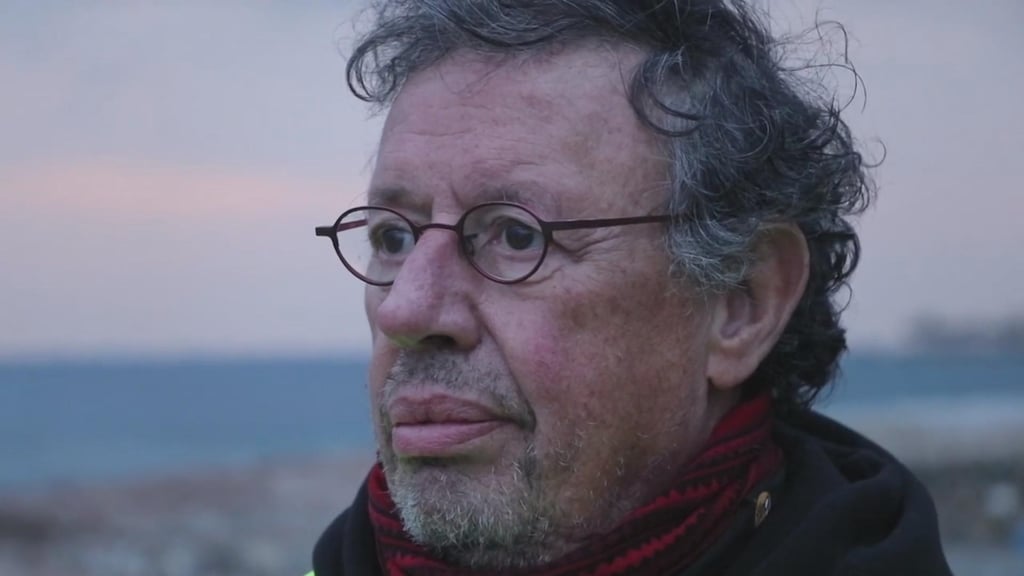 Pieter Wittenberg op Lesbos