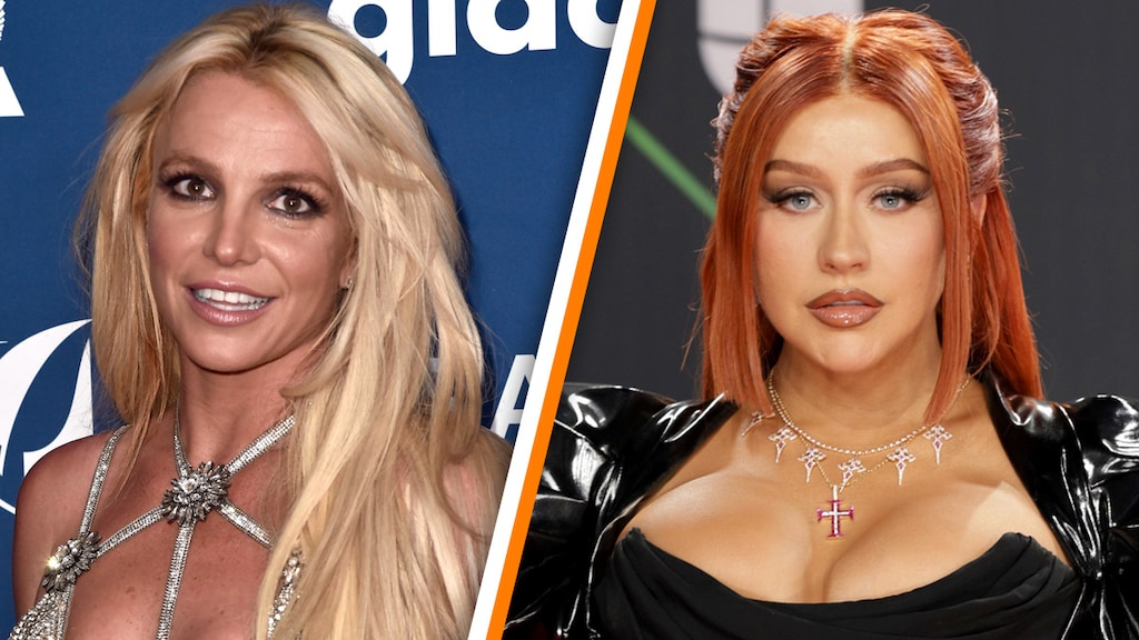 Britney zwengelt oude vete met Christina Aguilera weer aan