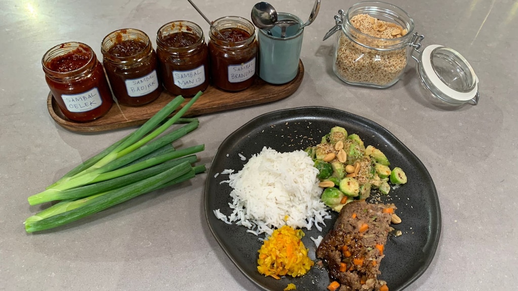 Duik de Indische keuken in met dit heerlijke gehaktbrood