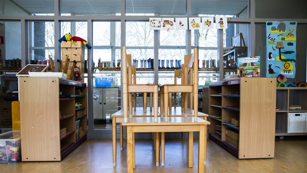 'De school een week eerder dicht? Alsjeblieft niet!'