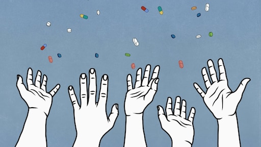 Verslaafd aan pijnstillers: 'Pil na pil na pil. Pak ik ze niet, word ik ziek. Dit is geen leven'