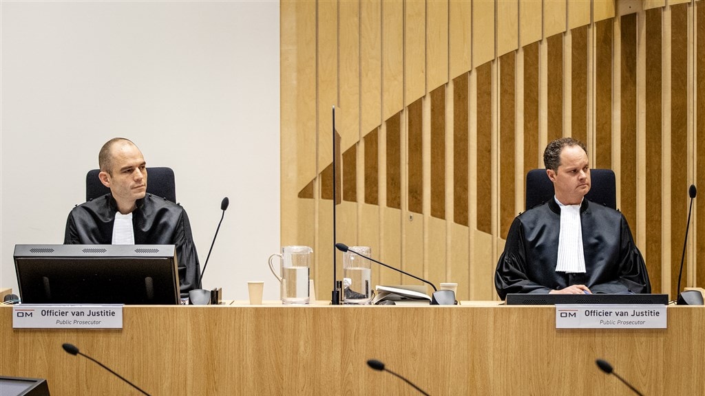 De officieren van justitie in het MH17-proces.