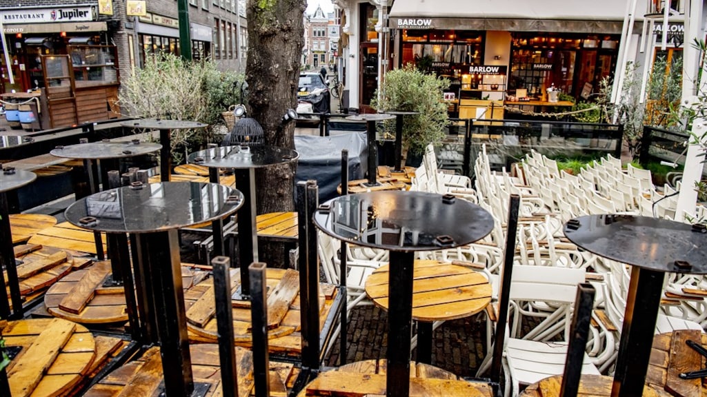 Gesloten restaurants en cafés in Den Haag.