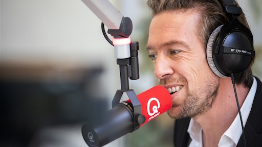 Mattie Valk maandag weer in de studio van Qmusic te vinden