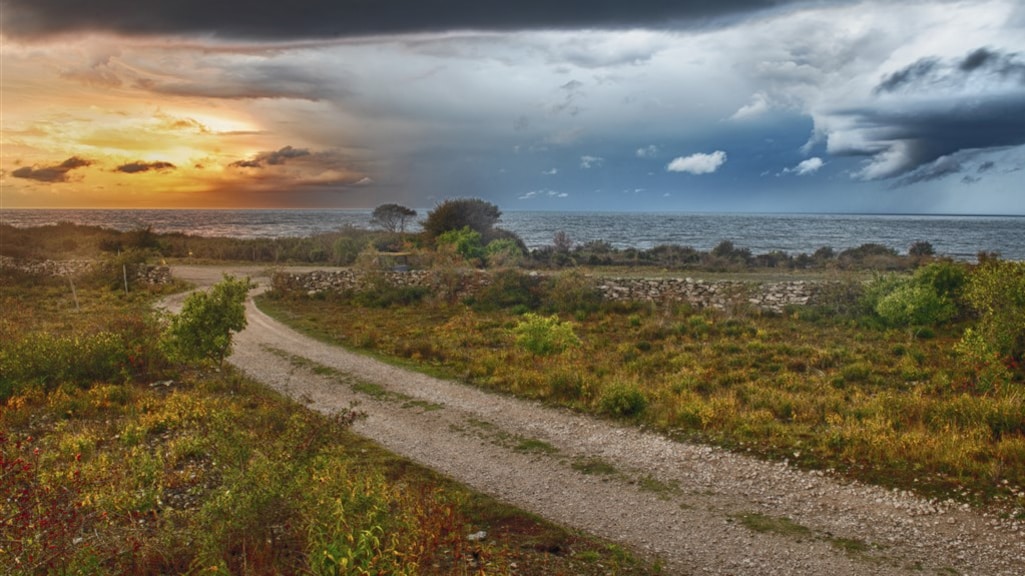 Hoe Gotland er normaal gesproken uitziet: vredig en rustig.