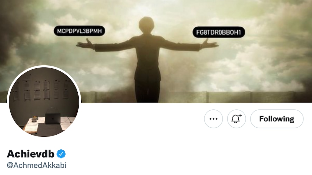 Twitter Achmed Akkabi