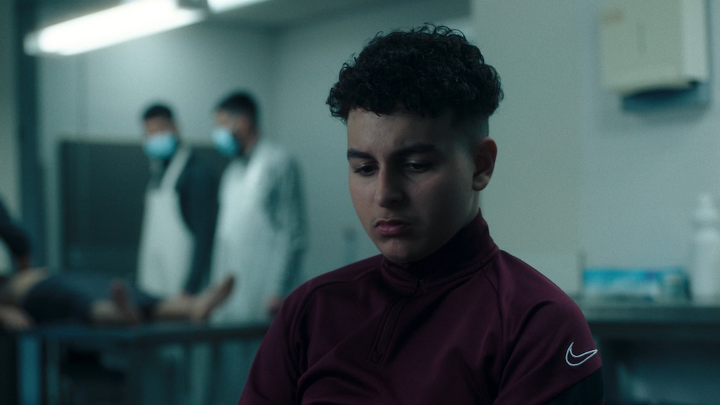 Personage Zakaria (alias 'komtgoed') gespeeld door Marouane Meftah.