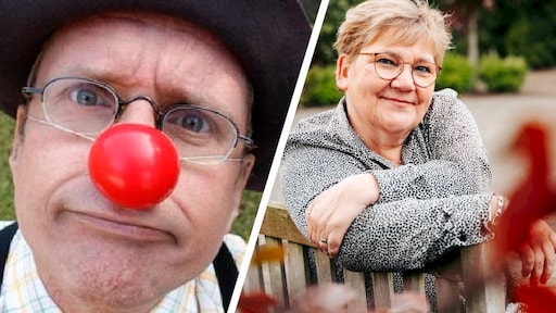 Van architect naar clown, van bank naar uitvaartsector: 'Salaris gehalveerd, wél gelukkiger'