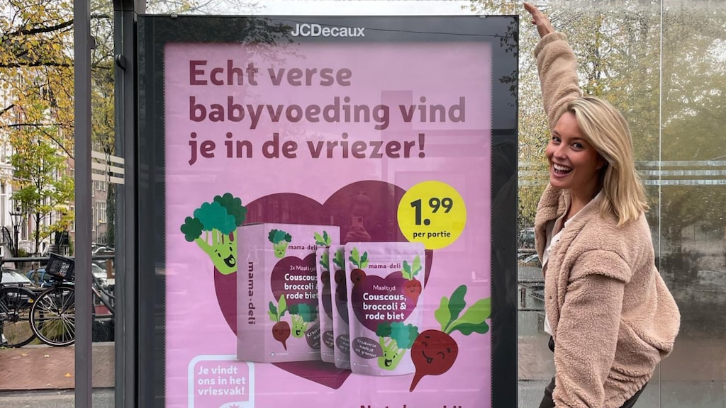 Zo belandde de babyvoeding van Mariëlle Smit in het vriesvak van Albert Heijn