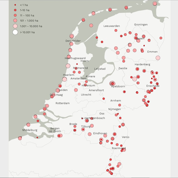 De 14 habitats die volgens Greenpeace voor eind 2025 gered moeten worden.