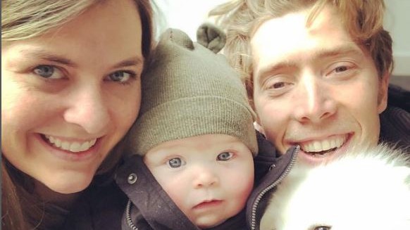 Heather en Jorrit Bergsma (beiden schaatsen)