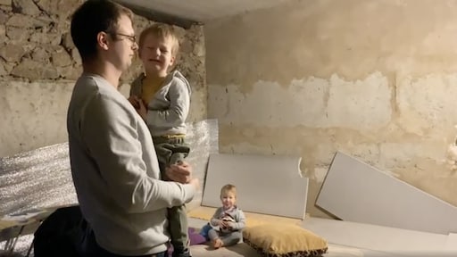 Chris vluchtte met gezin naar schuilkelder bij Kiev: 'Ik zei direct dat we moesten gaan'