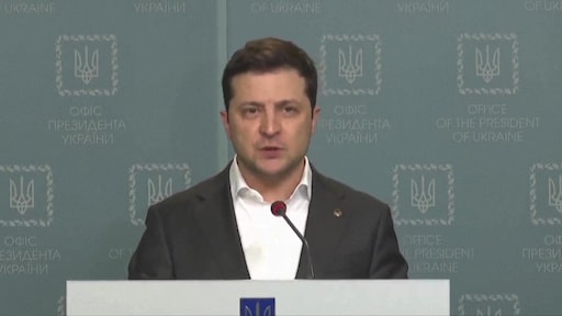 Oekraïense president: 'Pak allemaal je wapens op en vecht'