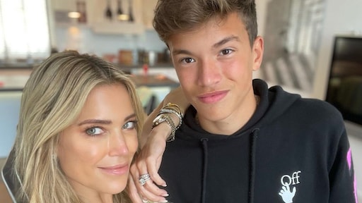 Sylvie Meis trots op Damián: komt in aanmerking voor Oranje onder 17