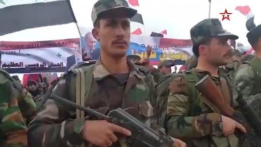 Syrische huurlingen vechten aan Russische zijde: geharde, nietsontziende soldaten