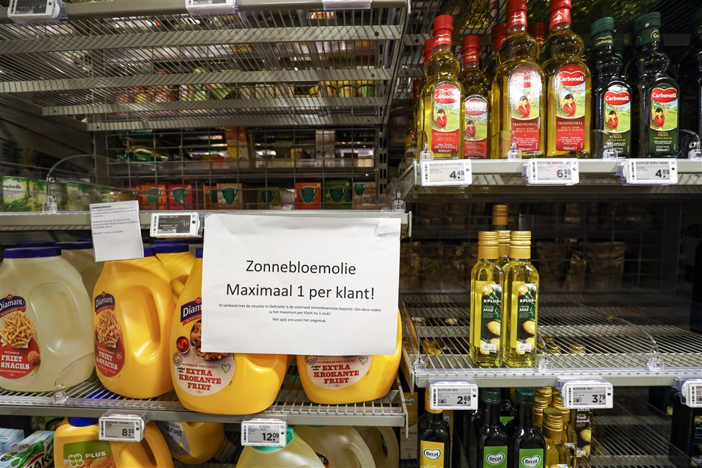 Zou jij een fles zonnebloemolie verkopen voor 75 euro?