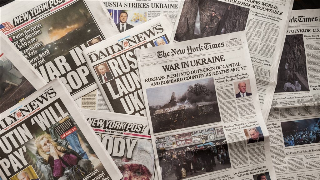 Krantenkoppen in de internationale media