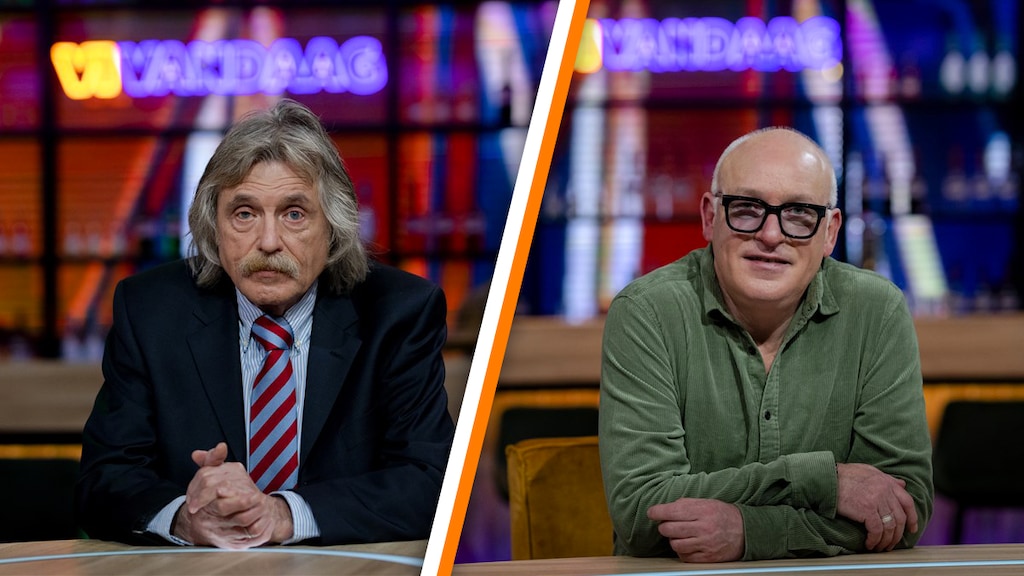 Johan Derksen en René van der Gijp geloven Johnny de Mol niet