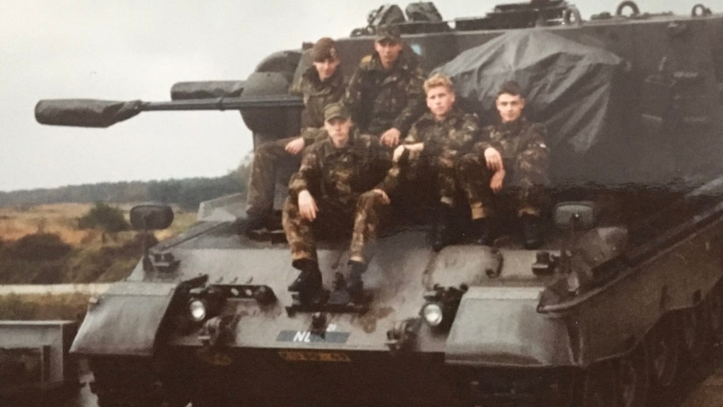 Achttien was hij toen het ongeluk gebeurde.