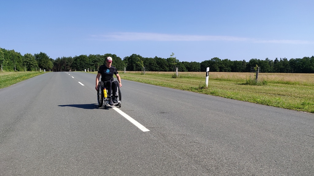 Trainen voor de grote tocht.
