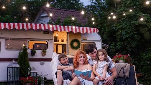 Dolgelukkig met de caravan: 'De vrijheid en kneuterigheid, heerlijk!'