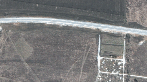 Satellietbeelden tonen enorm massagraf bij Marioepol