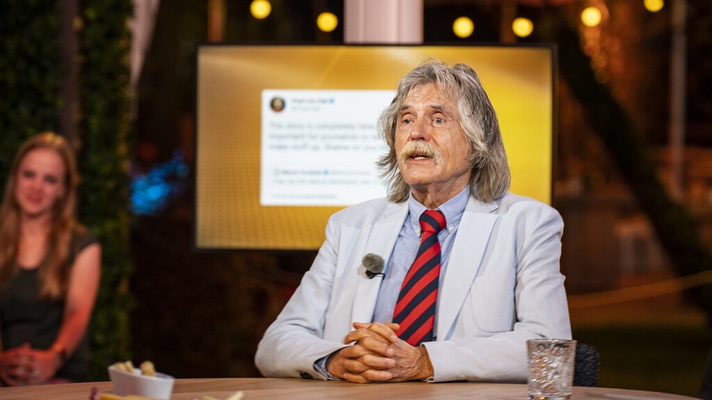 Johan Derksen gaat door met tv: 'Zolang er geld te verdienen is'