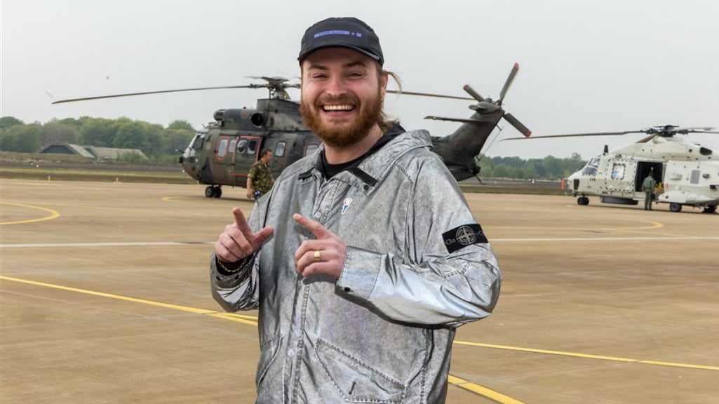 Donnie bang om te moeten overgeven in 5 mei-helikopter