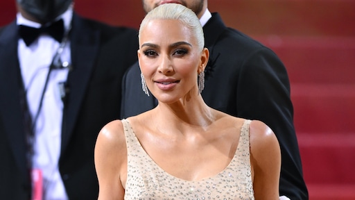Kim Kardashian droeg op Met Gala nóg een jurk van Marilyn Monroe