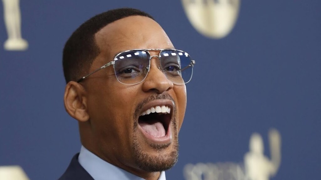 Will Smith te gast bij talkshow David Letterman