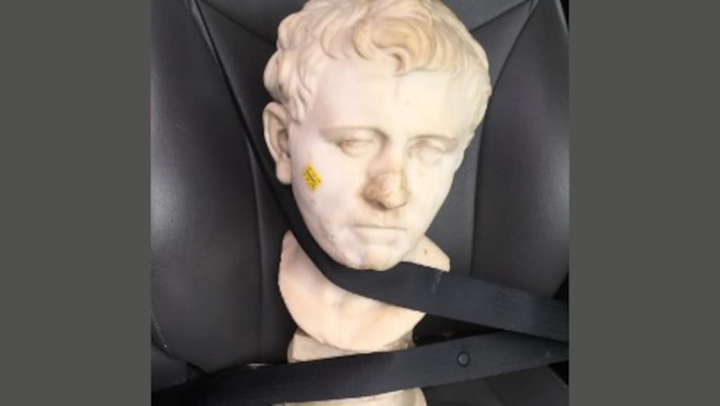 Tweedehands koopje van zo'n 30 euro blijkt een eeuwenoude Romeinse buste