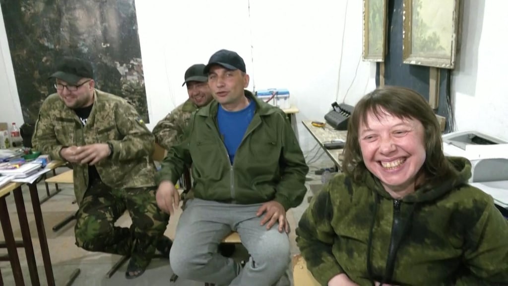 Songfestival gevierd in Oekraïense schuilkelders: 'Snel komt hier ook de winst'