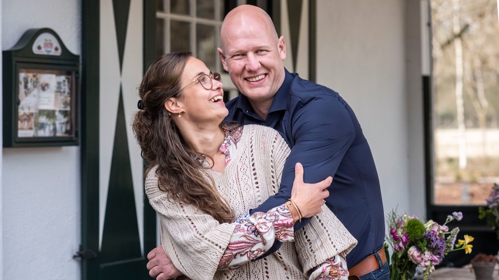 Boer Robert en Maaike in 'Boer zoekt Vrouw'