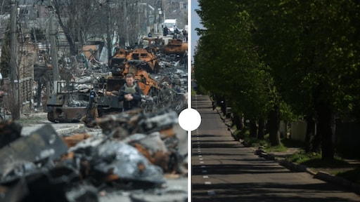 Lente in Boetsja: zo ziet het door Russisch geweld overvallen dorp er nu uit