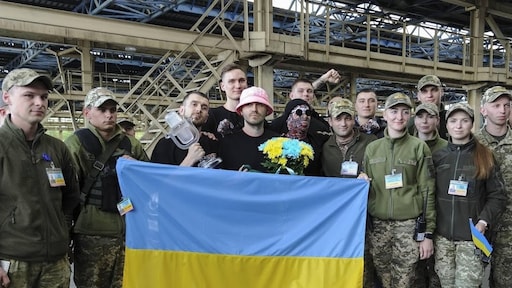 Kalush Orchestra weer in Oekraïne na Eurovisiesongfestival