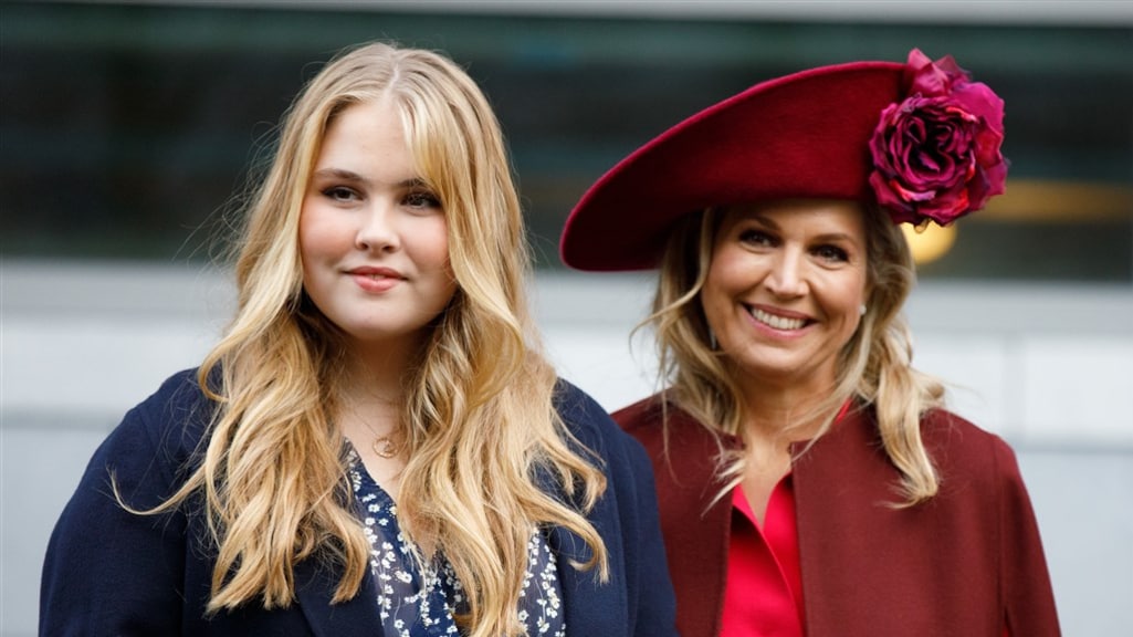 Máxima duikt in kledingkast Amalia voor werkbezoek