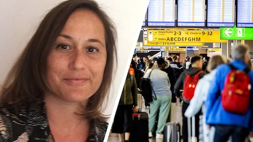 Zes uur in de rij, vlucht gemist. Toen bleef Armande maar slapen op een bankje