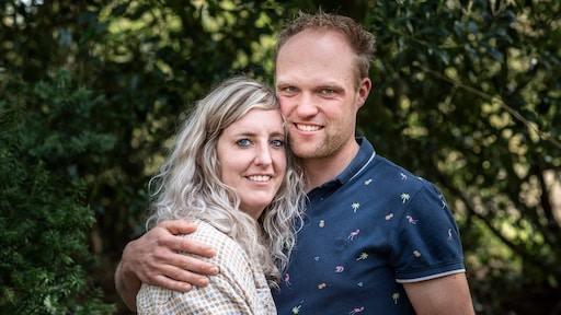 Janine uit Boer zoekt Vrouw geniet op babyshower met Sander