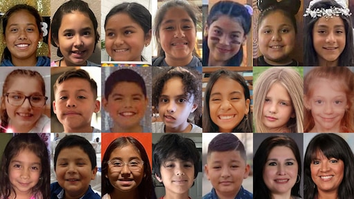 Dit zijn de 21 slachtoffers van de schietpartij op de Amerikaanse basisschool