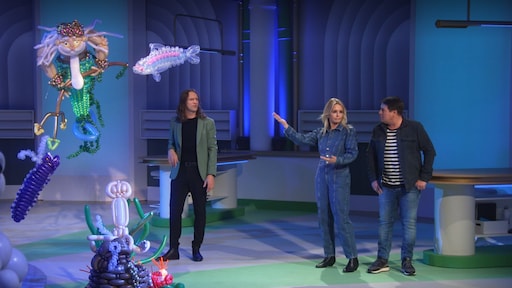 Kijkers onder de indruk van ballonnenkunst in Blow Up