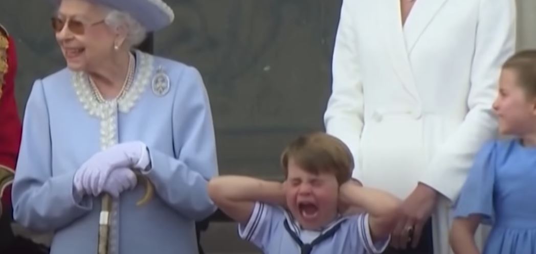 Op de eerste dag trok Louis ook al de aandacht.