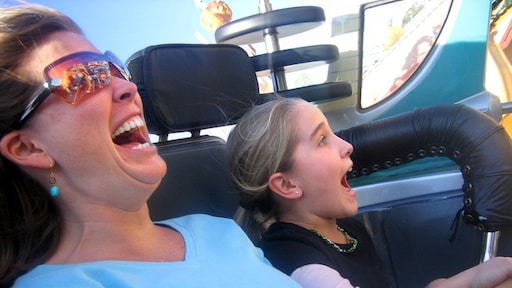 'Onder de blauwe plekken verlieten we de kermis'