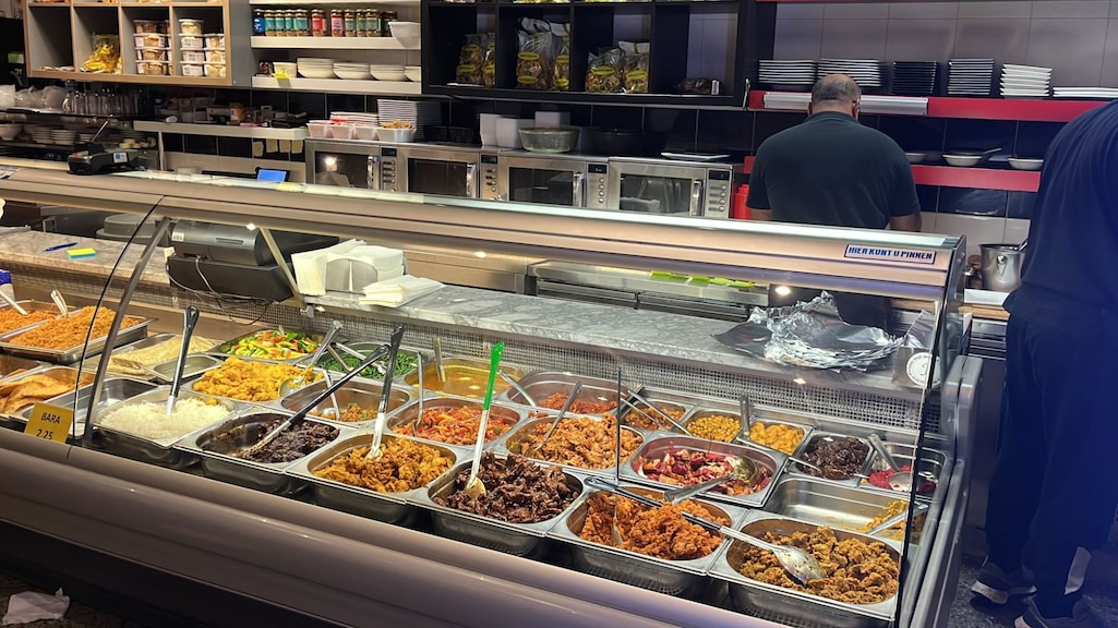 Surinaams eten in De Hapjeshoek