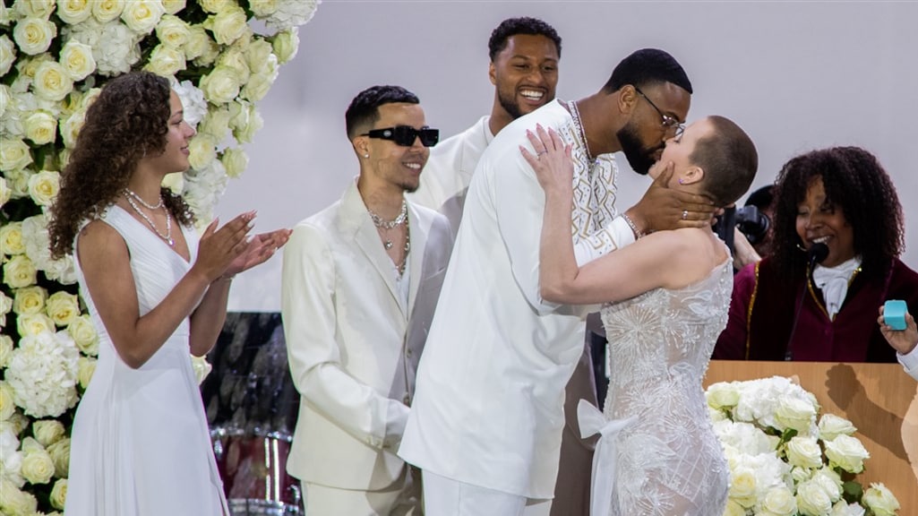 Mildred uit MAFS trouwde Anouk en Dominique: 'Zo'n puur stel'