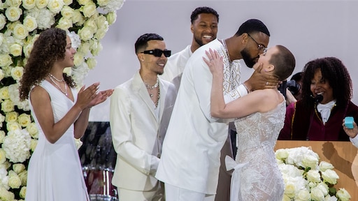 Mildred uit MAFS trouwde Anouk en Dominique: 'Zo'n puur stel'